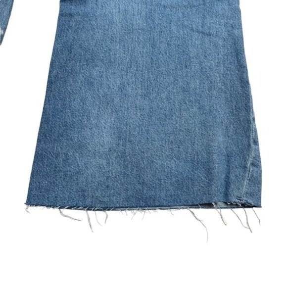 Free People Flare Jeans We The Free Distressed Jeans with Stitching Size 27 NWT - Picture 7 of 10